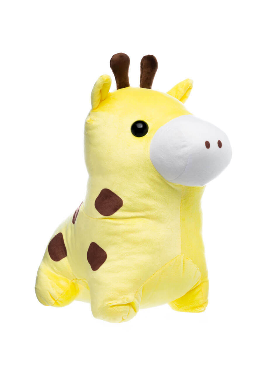 Friendly Giraffe Plush Doll, Yellow, 13 Inches, BIG Size, Amuse