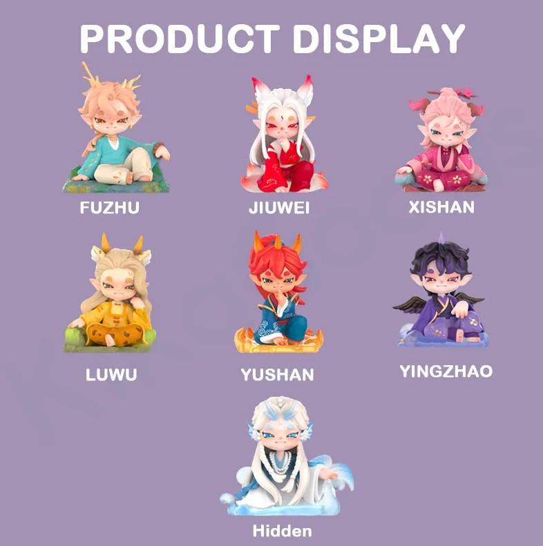 Mstarspola Xun Shan Hai Star Series - Random Blind Box Figure