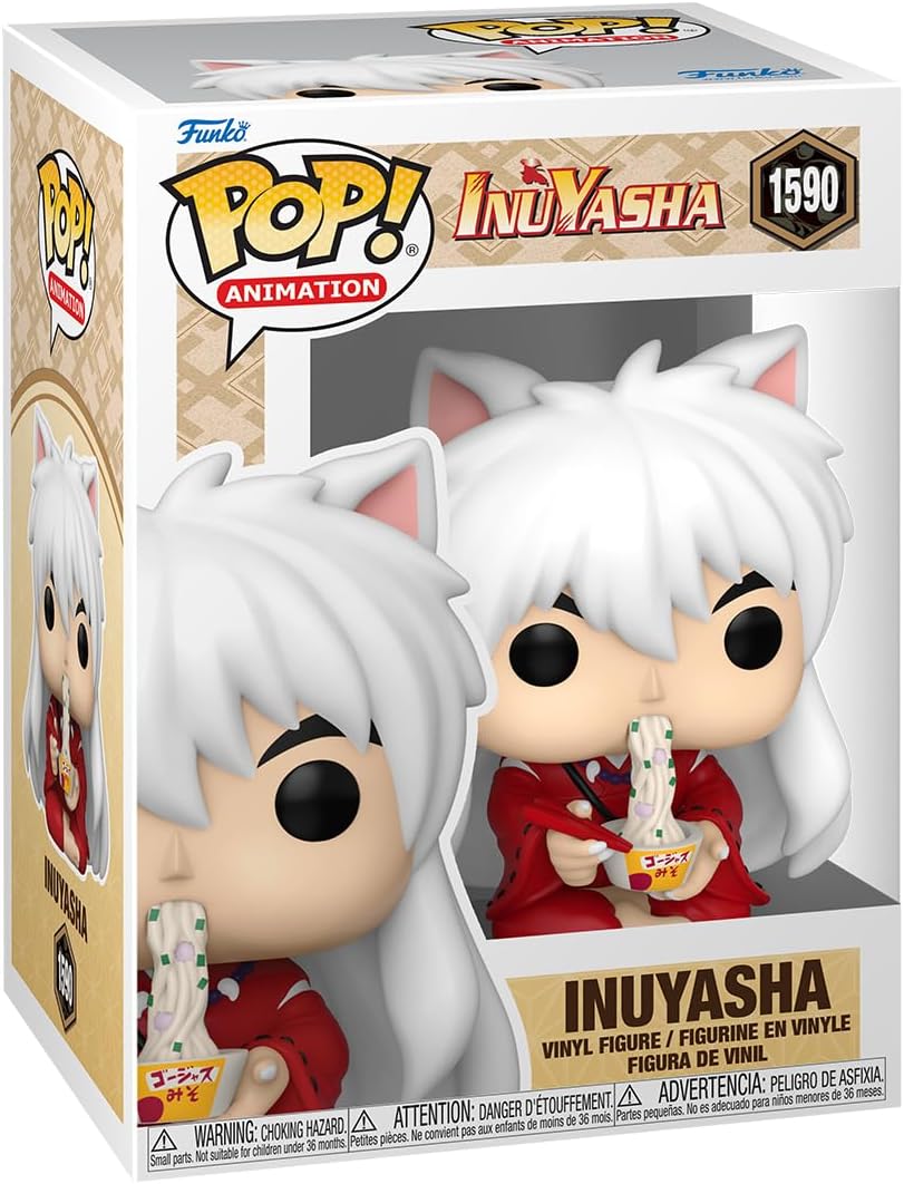 Inuyasha Figure, Inuyasha Funko Pop Animation 3.75 Inches Funko Pop 1590