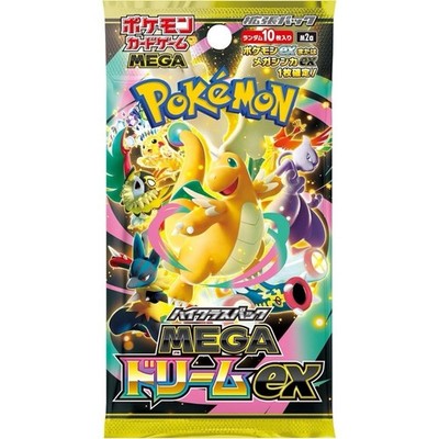Pokemon Card Game Mega Dream EX - Japanese - 1 Pack
