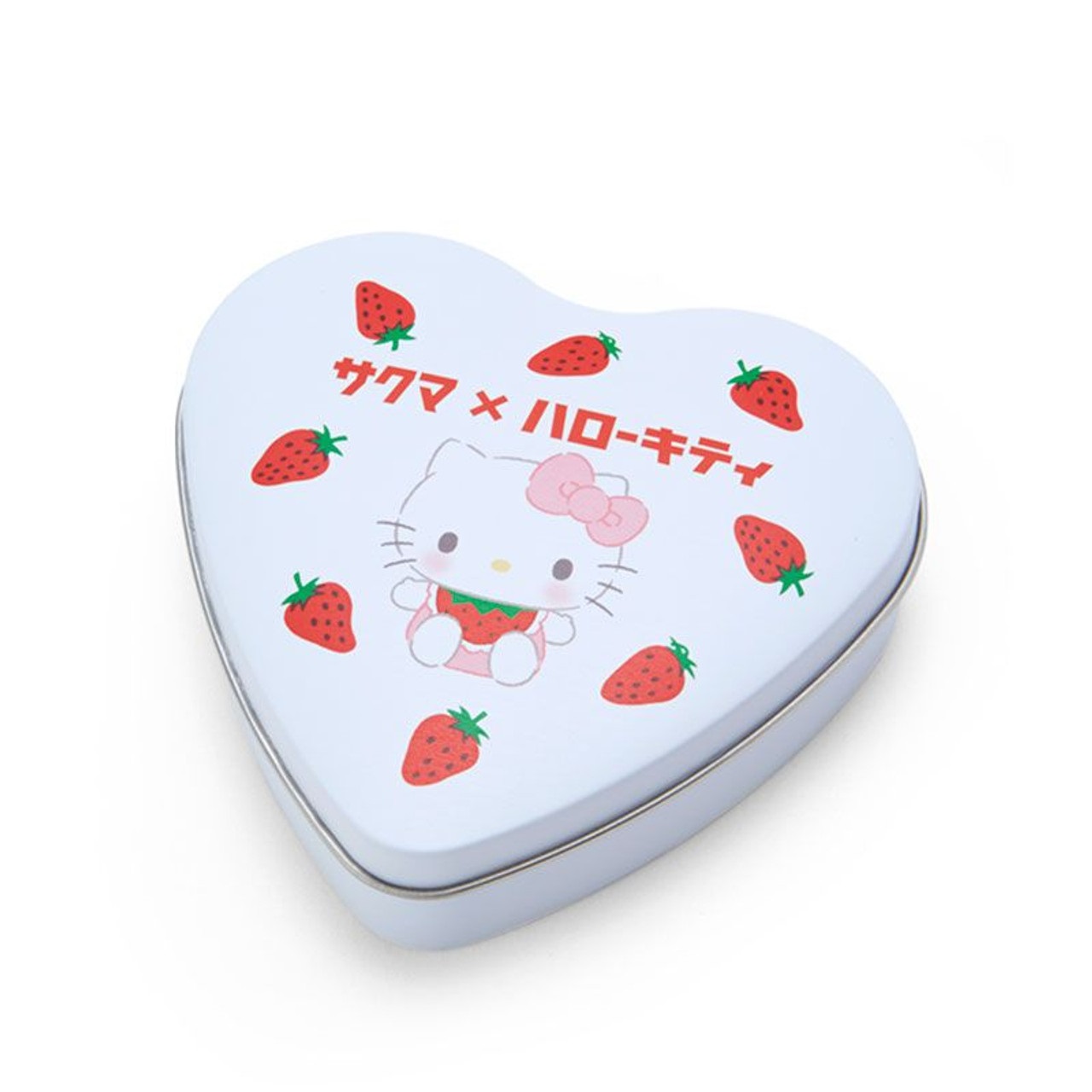 Hello Kitty Strawberry Tin Can Sanrio