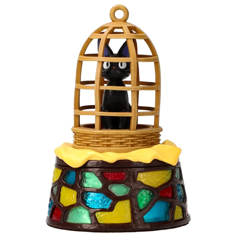 Kikis Delivery Service Jiji in Basket Accessory Box Studio Ghibli