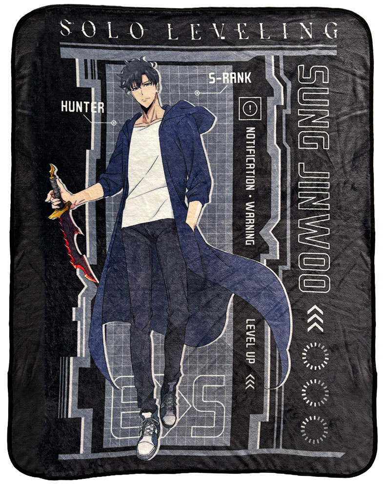 Solo Leveling Throw Blanket