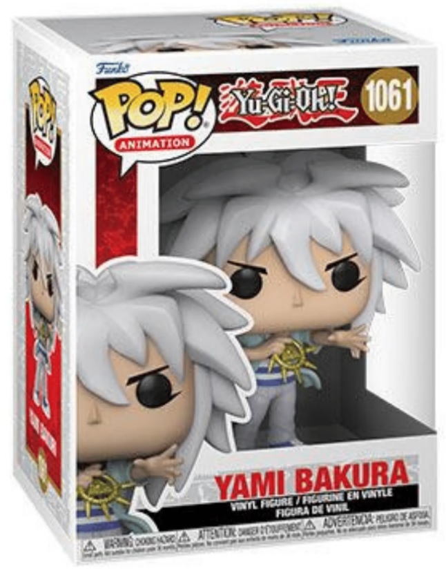 Yami Bakura Figure Yu-Gi-Oh Funko Pop Animation 3.75 Inches Funko Pop 1061