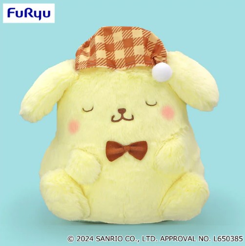 Pom Pom Purin Plush Doll Kutakko Friends Sanrio 10 Inches Furyu