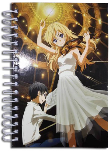 Your Lie In April Spiral Anime Notebook