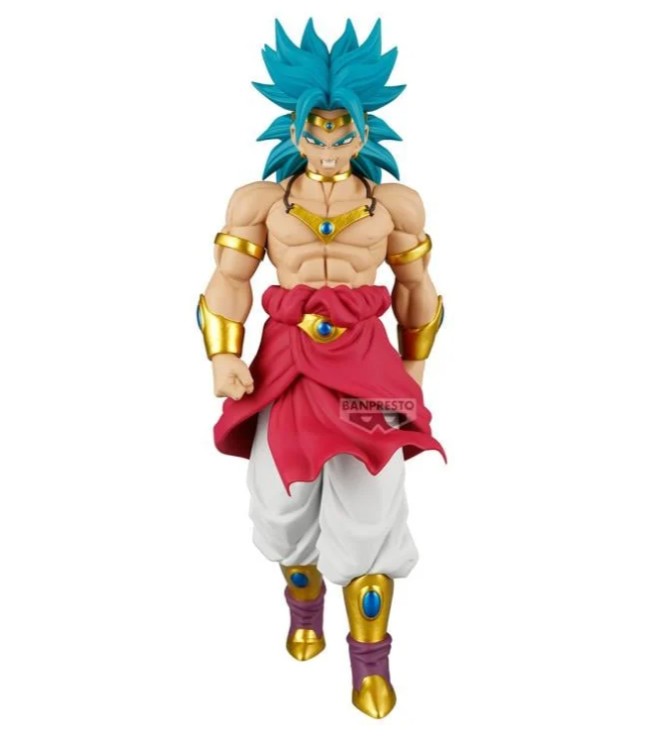Broly Figure, Solid Edge Works, Dragon Ball Z, Banpresto