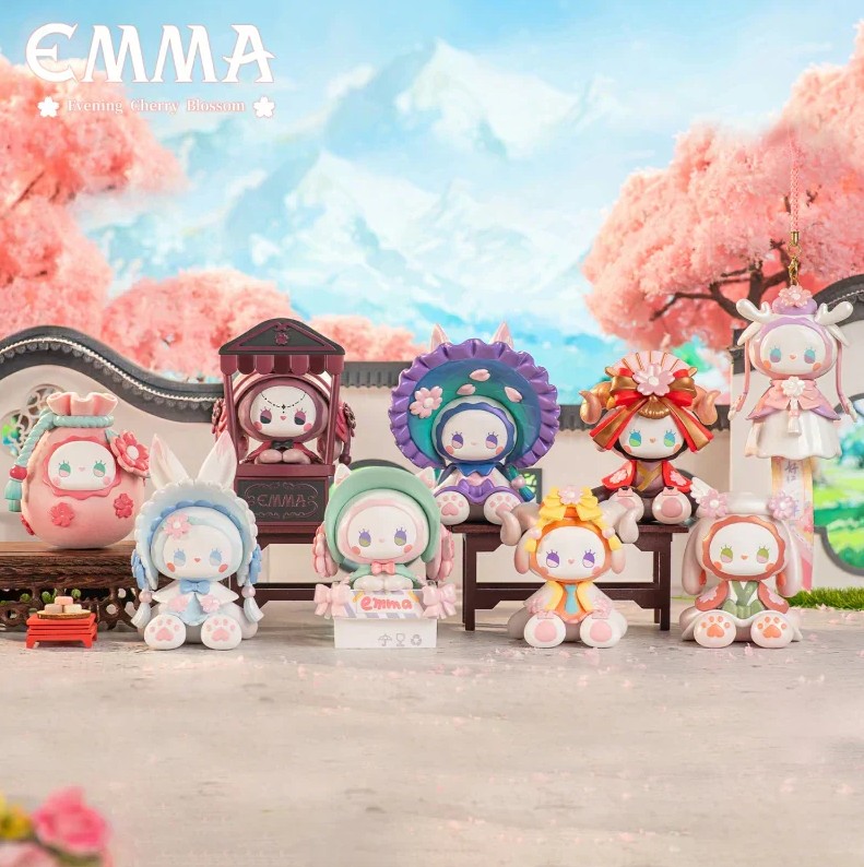Lucky Emma - Secret Forest Evening Cherry Blossom Series - Random Blind Box Figure