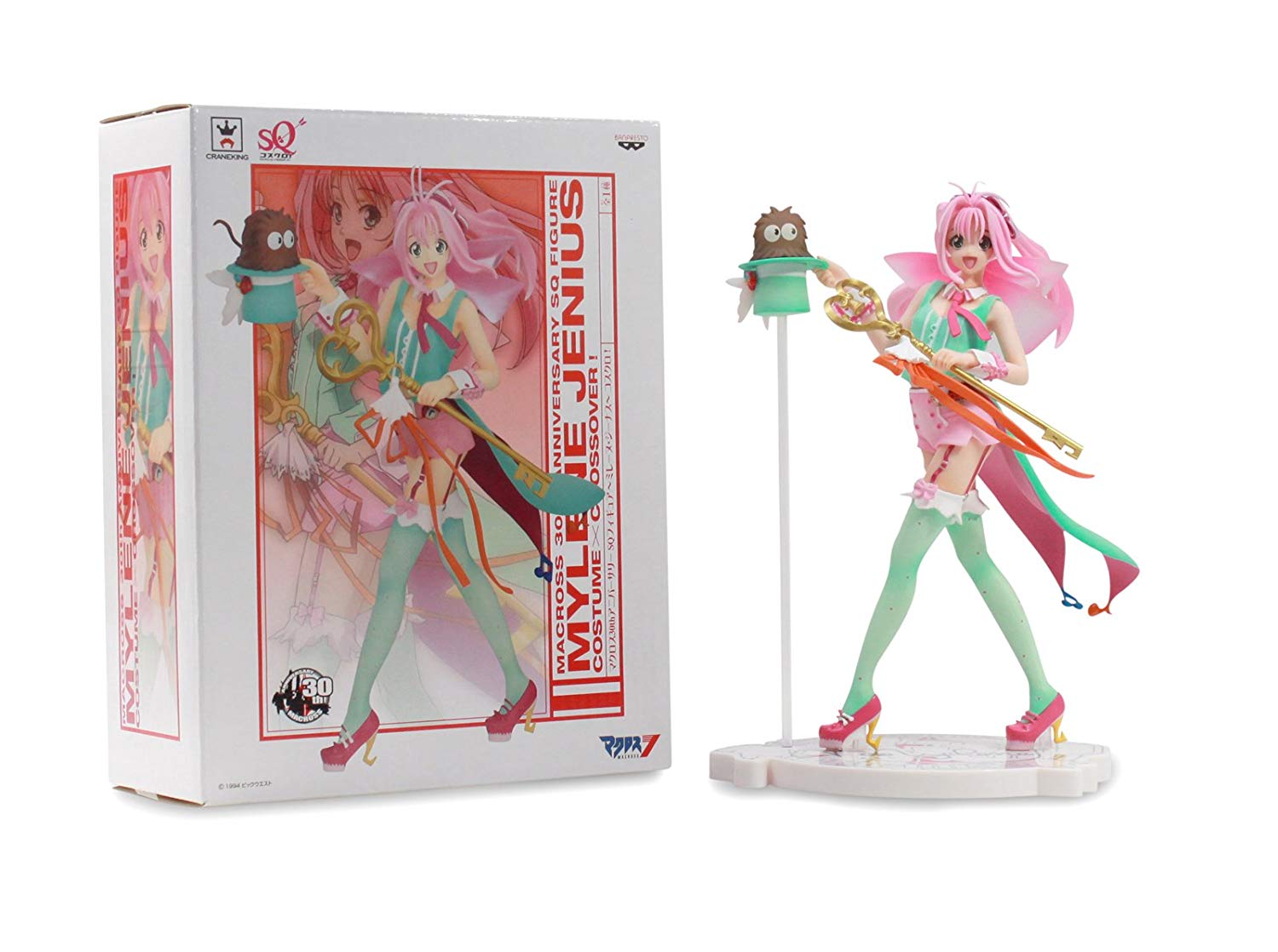 Mylene Jenus, SQ Figure, Macross Frontier, 30th Anniversary Figure, Banpresto