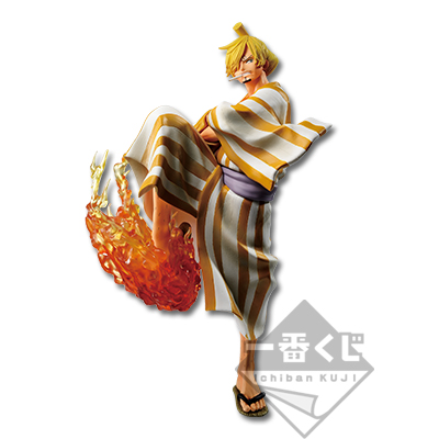 Sanji Figure, Ichiban Kuji Prize C, One Piece Full Force, Bandai