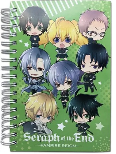 Seraph of the End - Vampire Reign Spiral Anime Notebook