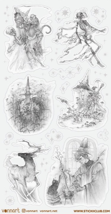 Witchy Woods Sticker Sheet