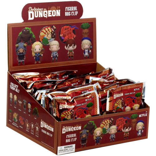 Delicious in Dungeon 3D Figural Bag Clip