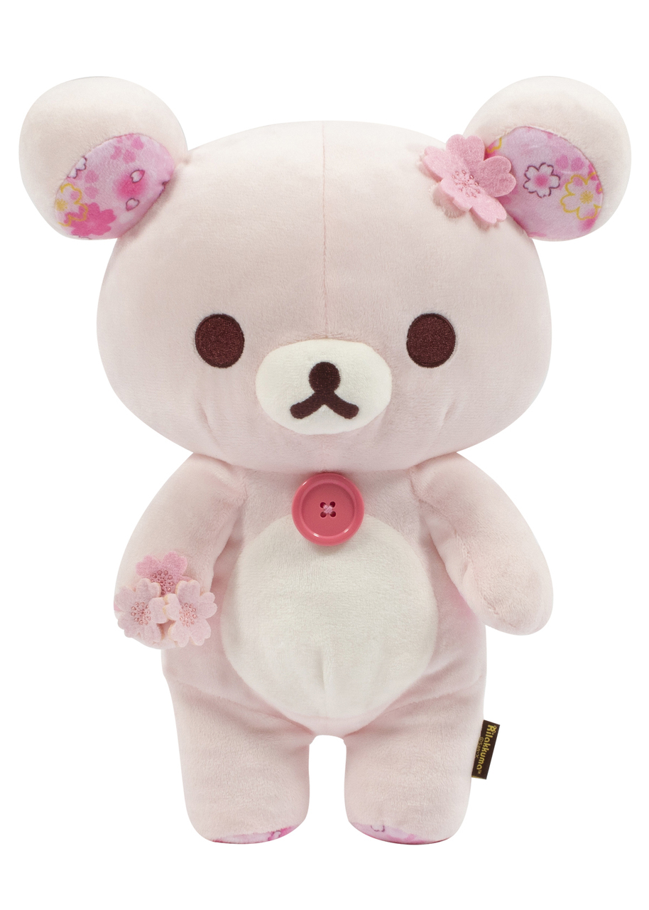 Korilakkuma Cherry Blossoms Plush Toy San-X 13 Inches