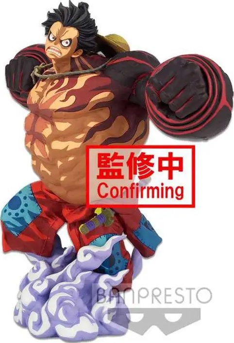 Monkey D. Luffy Gear 4 Figure, Super Master Stars Piece, One Piece Chronicle, Bandai
