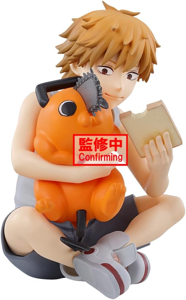 Denji with Pochita Figure, Break Time Collection Vol. 3., Chainsaw Man, Banpresto