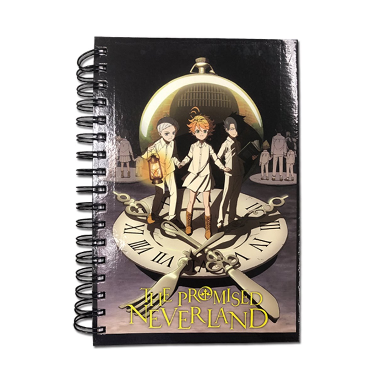The Promised Neverland Group Hardcover Spiral Anime Notebook