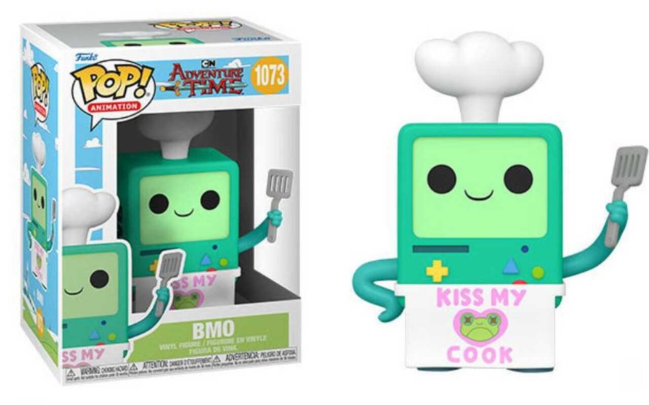 Bmo Figure Adventure Time Funko Pop Animation 3.75 Inches Funko Pop 1073