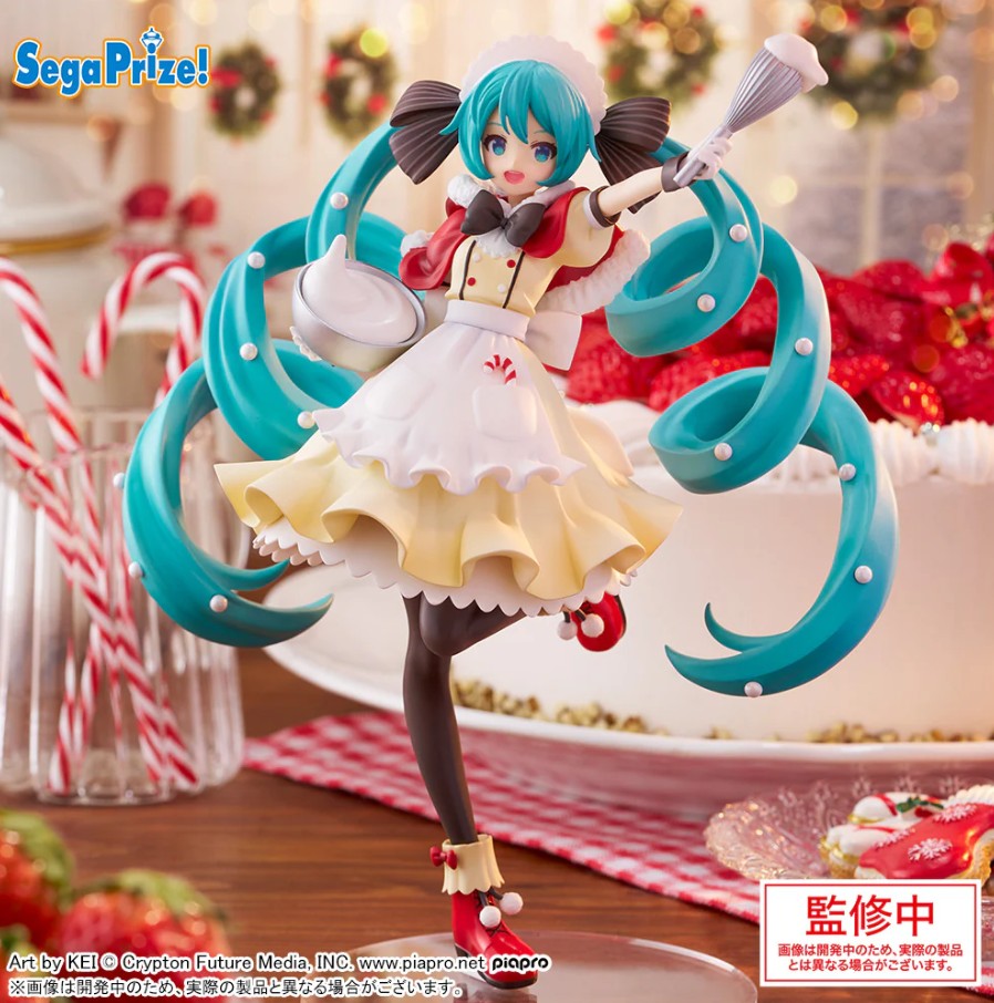 Hatsune Miku Figure, Christmas 2025, Luminasta, Vocaloid, Sega