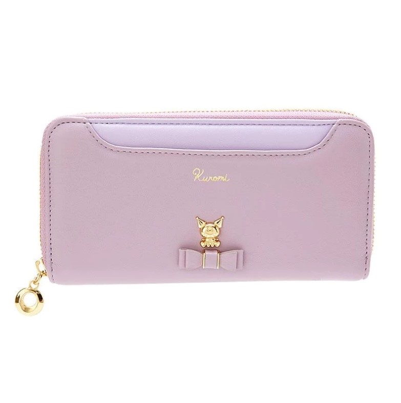 Sanrio Kuromi Long Wallet Case Purple