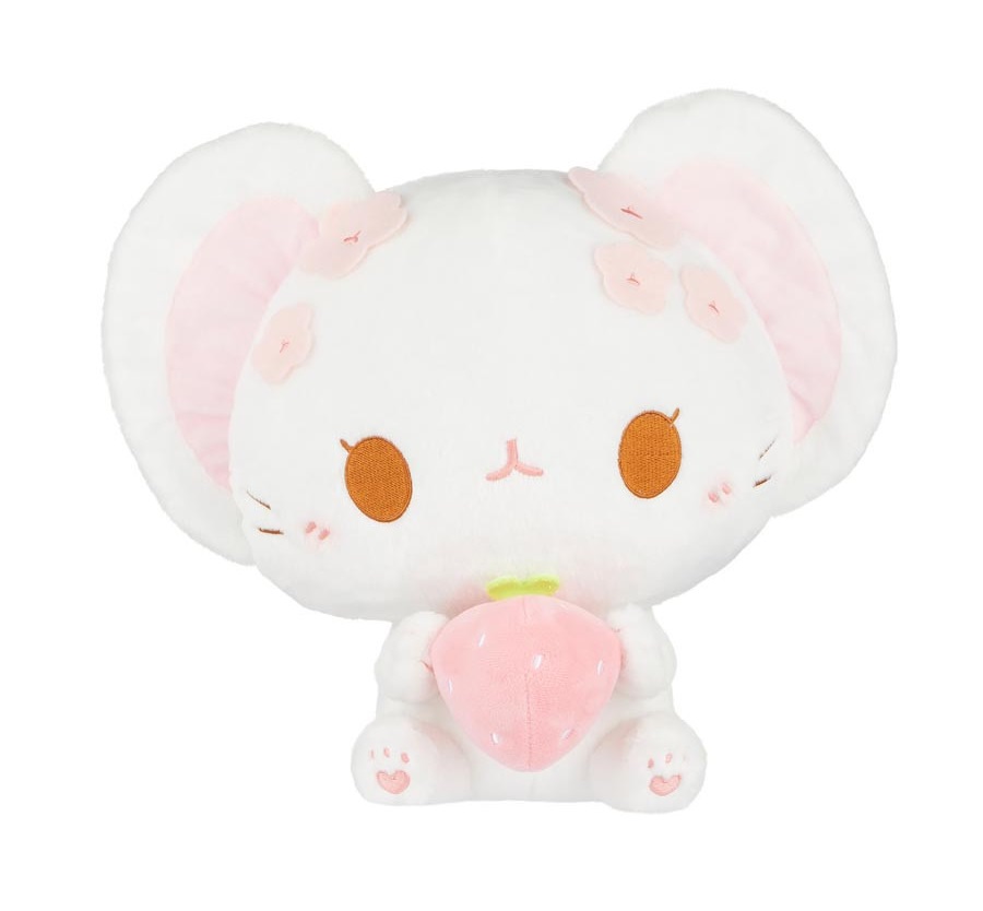 Birduyen Berrie the Mouse Plush White 13 Inches