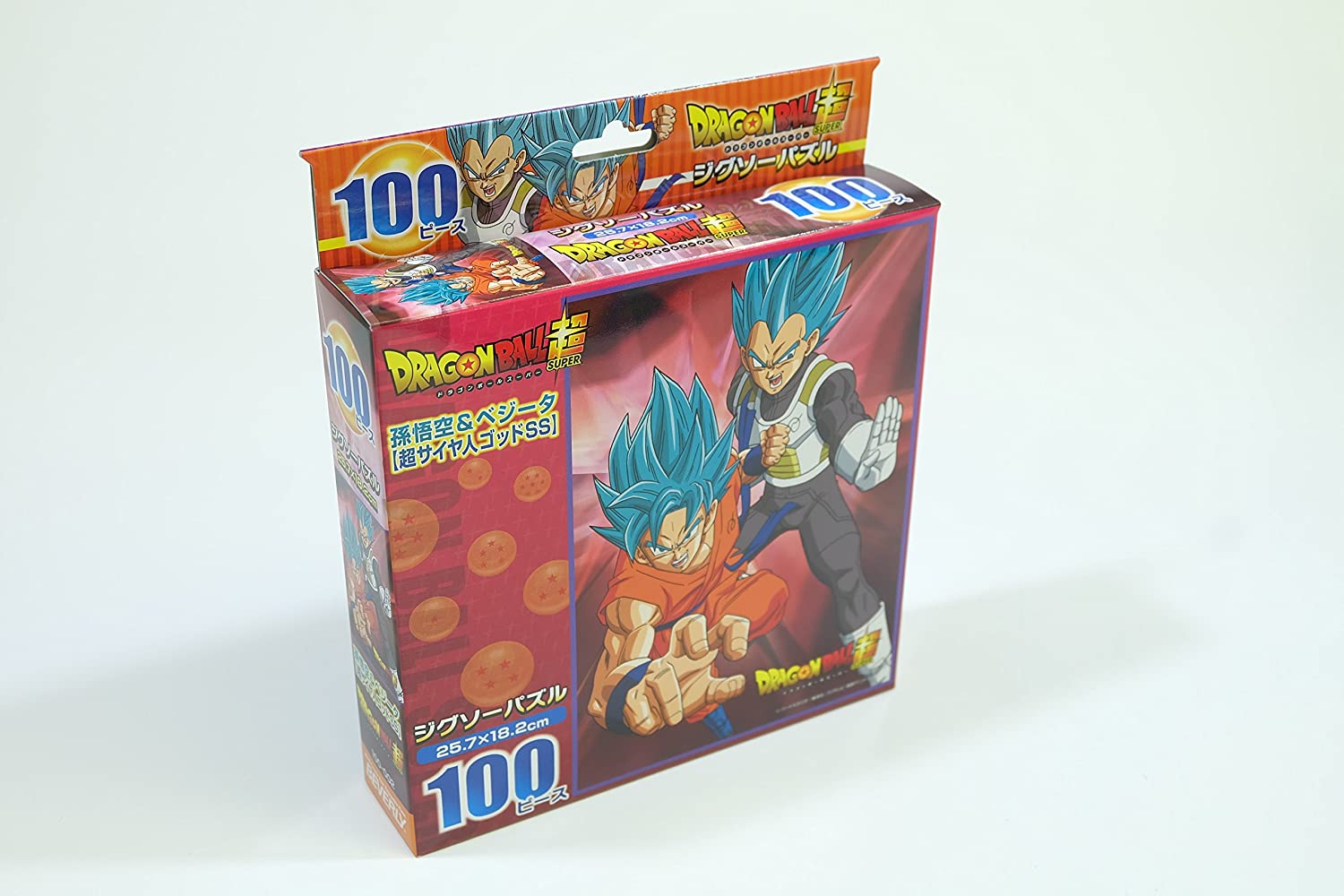 Goku & Vegeta Dragon Ball Puzzle Super Saiyan God SS 100Pcs Official Jigsaw Puzzle