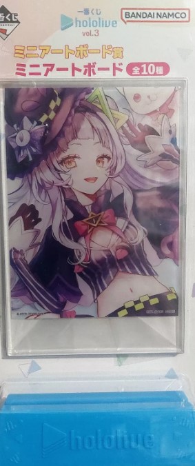 Murasaki Shion Mini Art Board Ichiban Kuji Prize Hololive Vol 3.