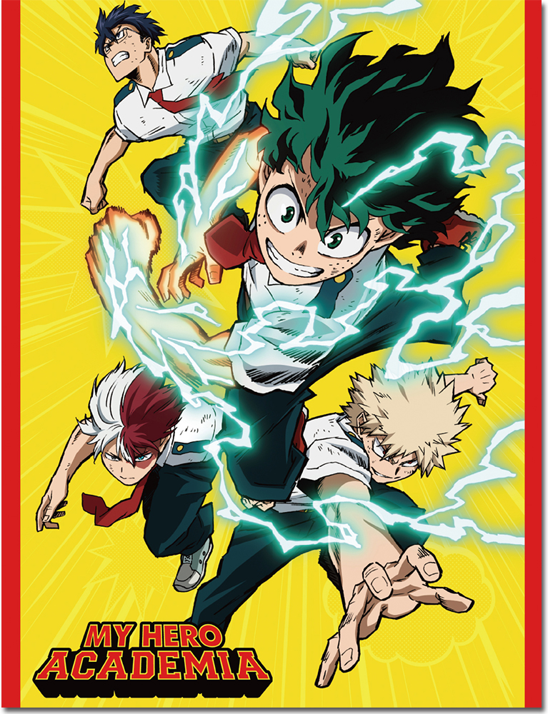 My Hero Academia Group Throw Blanket