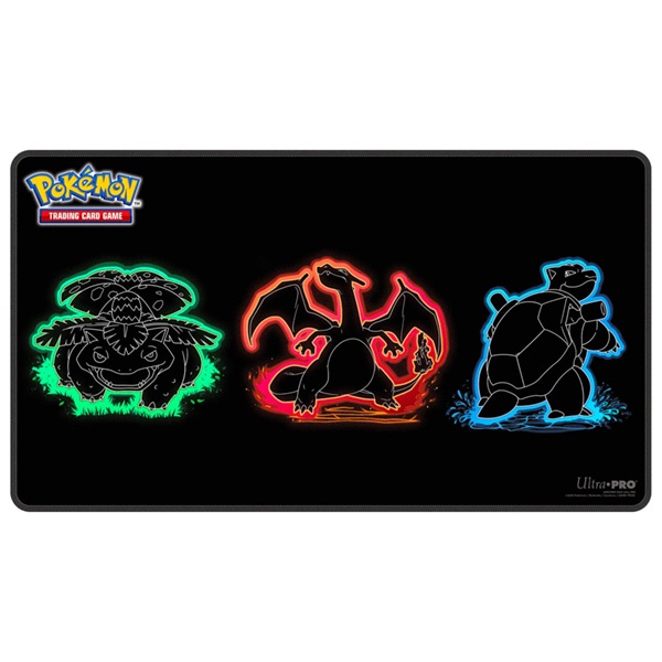 Pokemon Foil Neon Kanto Playmat