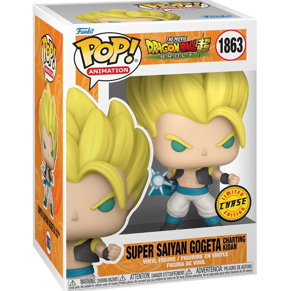 Super Saiyan Gogeta Charting Kidan Dragon Ball Funko Pop 1863