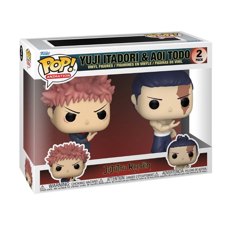 Yuji Itadori & Todo Figure Jujutsu Kaisen, Funko Pop