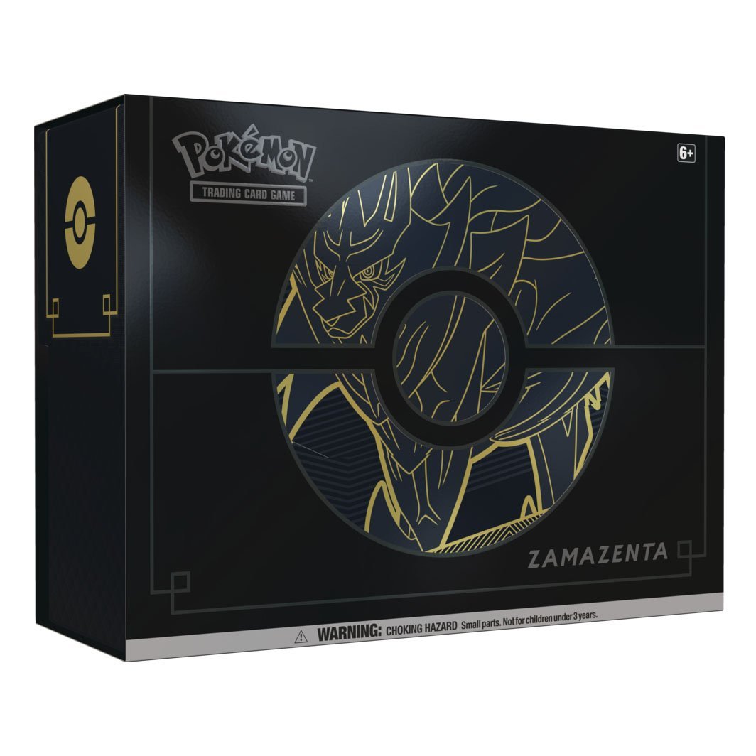 Pokemon Trading Card Game Sword & Shield Elite Trainer Box Plus Zamazenta