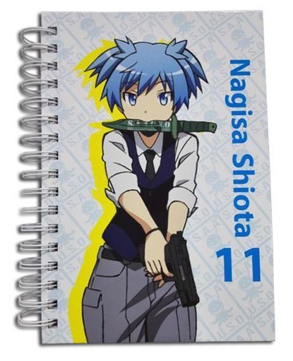 Assassination Classroom Nagisa Shiota Hardcover Spiral Anime Notebook