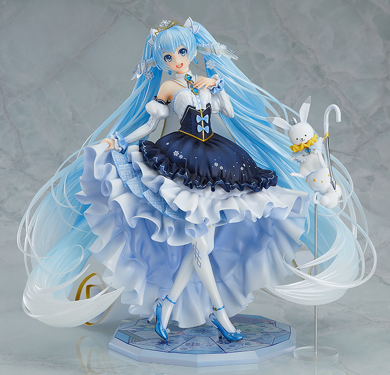Hatsune Miku Figure,  Snow Princess Ver., 1/7 Scale Pre-Painted Figure, Good Smile Company