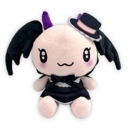 Lloromannic Cherry Plush Doll, Neo Gothic Devils, Sanrio, 10 Inches, Eikoh