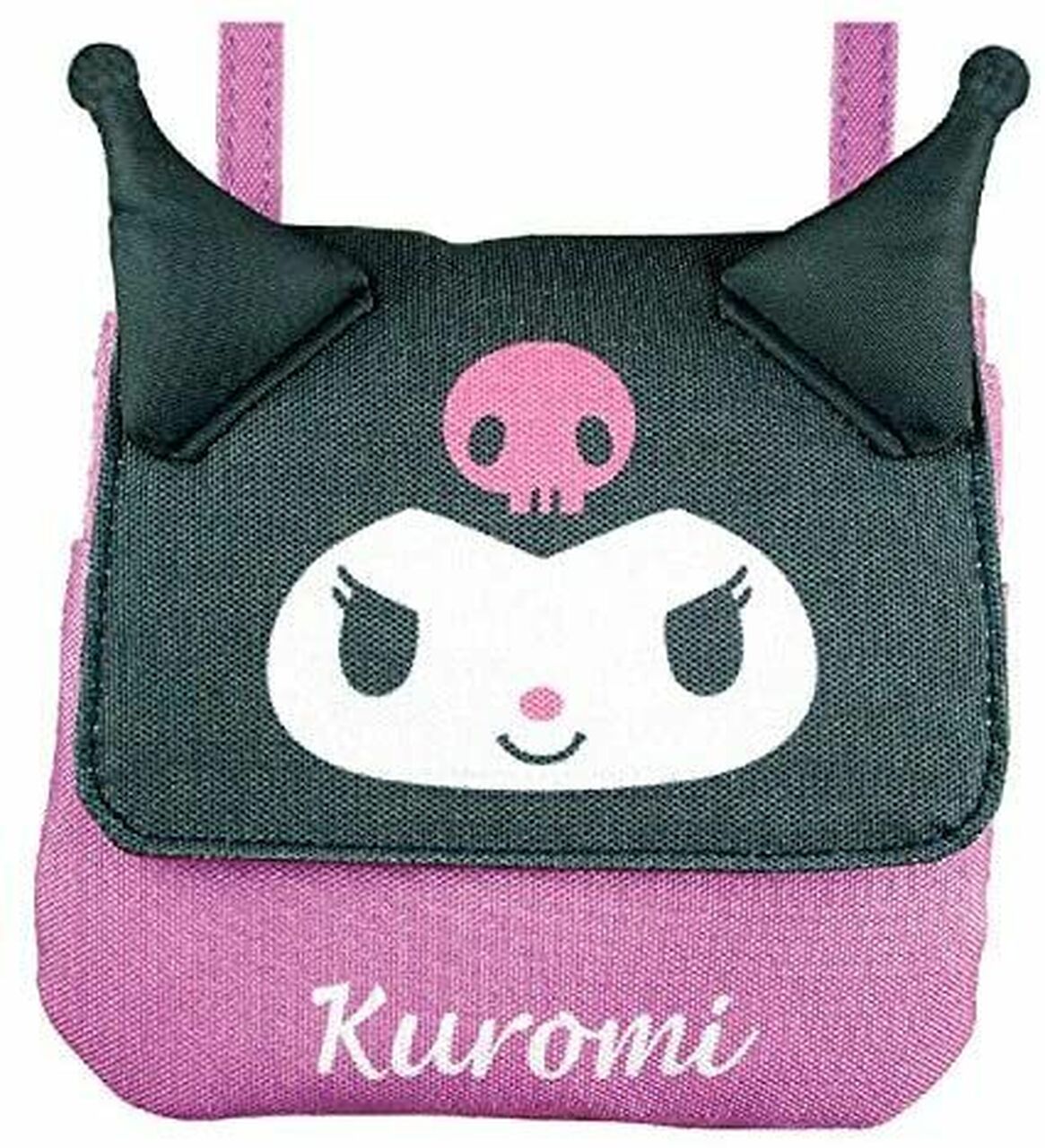 Sanrio Die Cut Multi Pocket Bag Kuromi