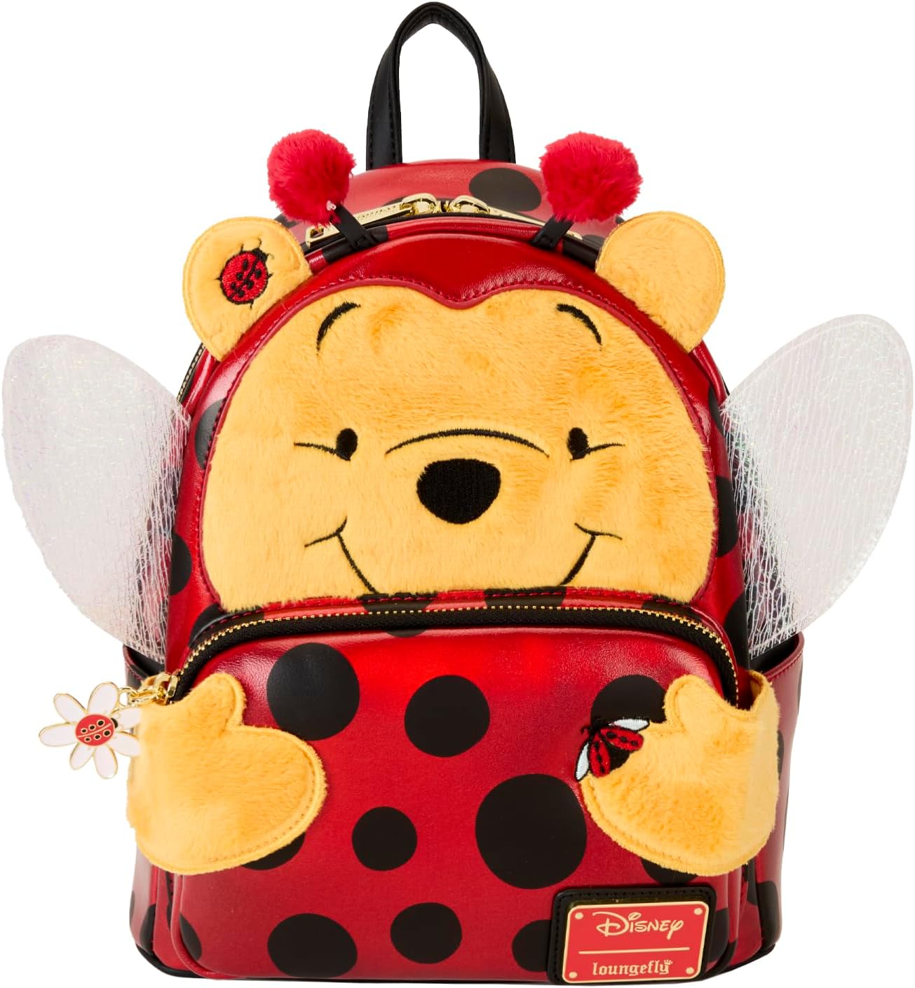 Winnie the Pooh Ladybug Pooh Cosplay Mini Backpack Loungefly Sanrio