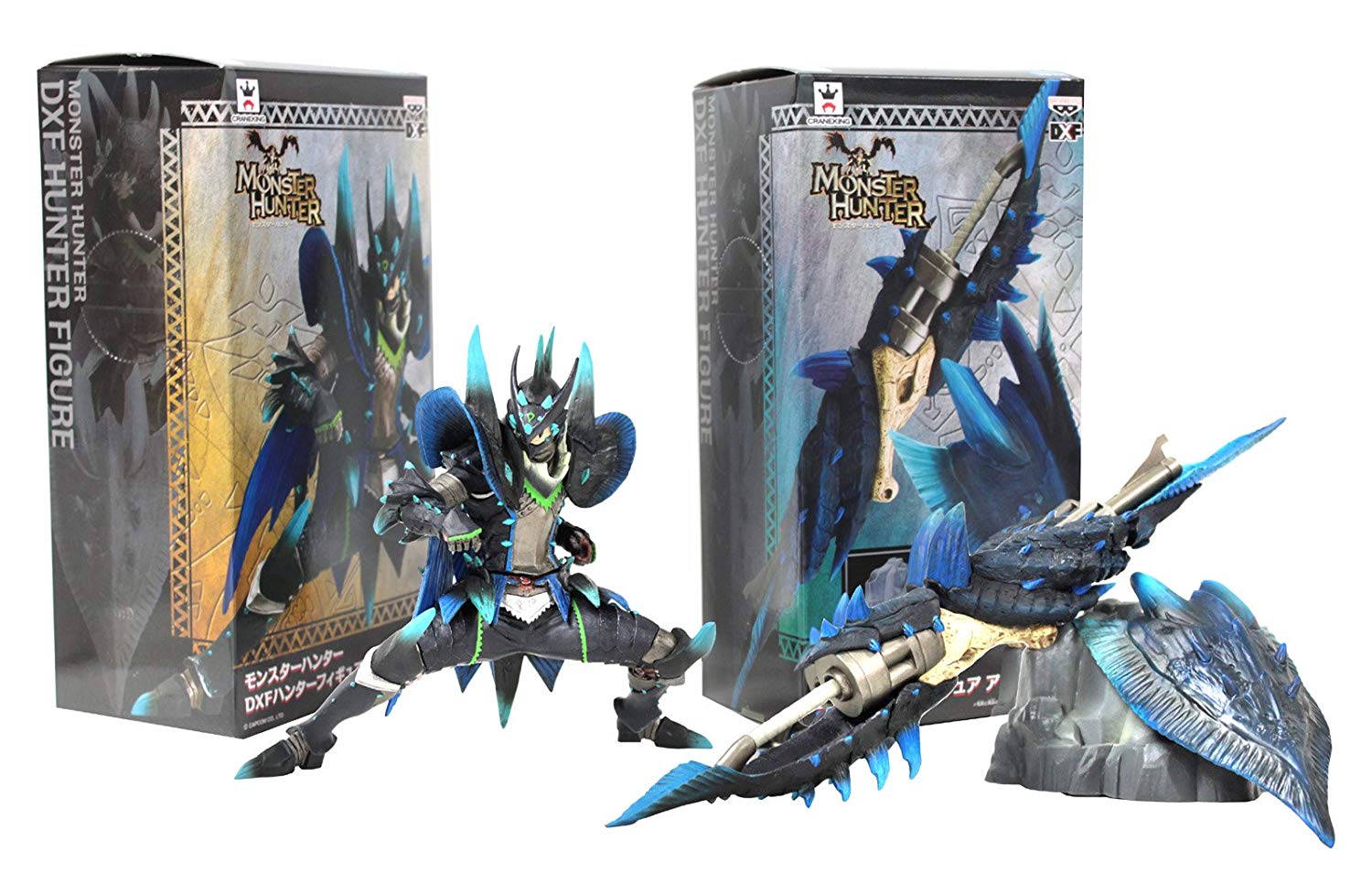 Hunter, Abyss Hunter & Weapon, DXF Figure, Monster Hunter, Banpresto