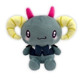 Lloromannic Berry Plush Doll, Neo Gothic Devils, Sanrio, 10 Inches, Eikoh