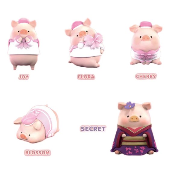LuLu The Piggy - The Piggy In Bloom Sakura Series -  Random Blind Box