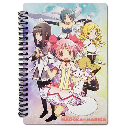 Madoka Magica Spiral Anime Notebook