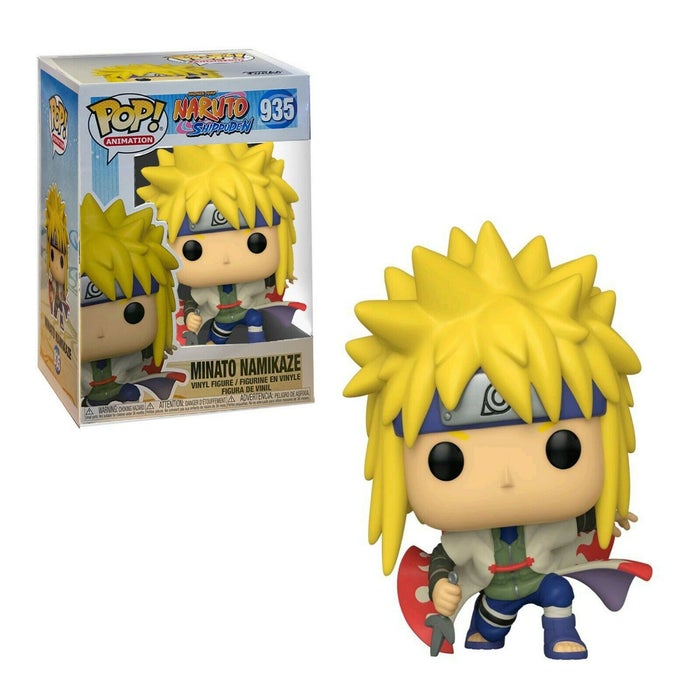 Minato Namikaze Figure Naruto Funko Pop Animation 3.75 Inches Funko Pop 935