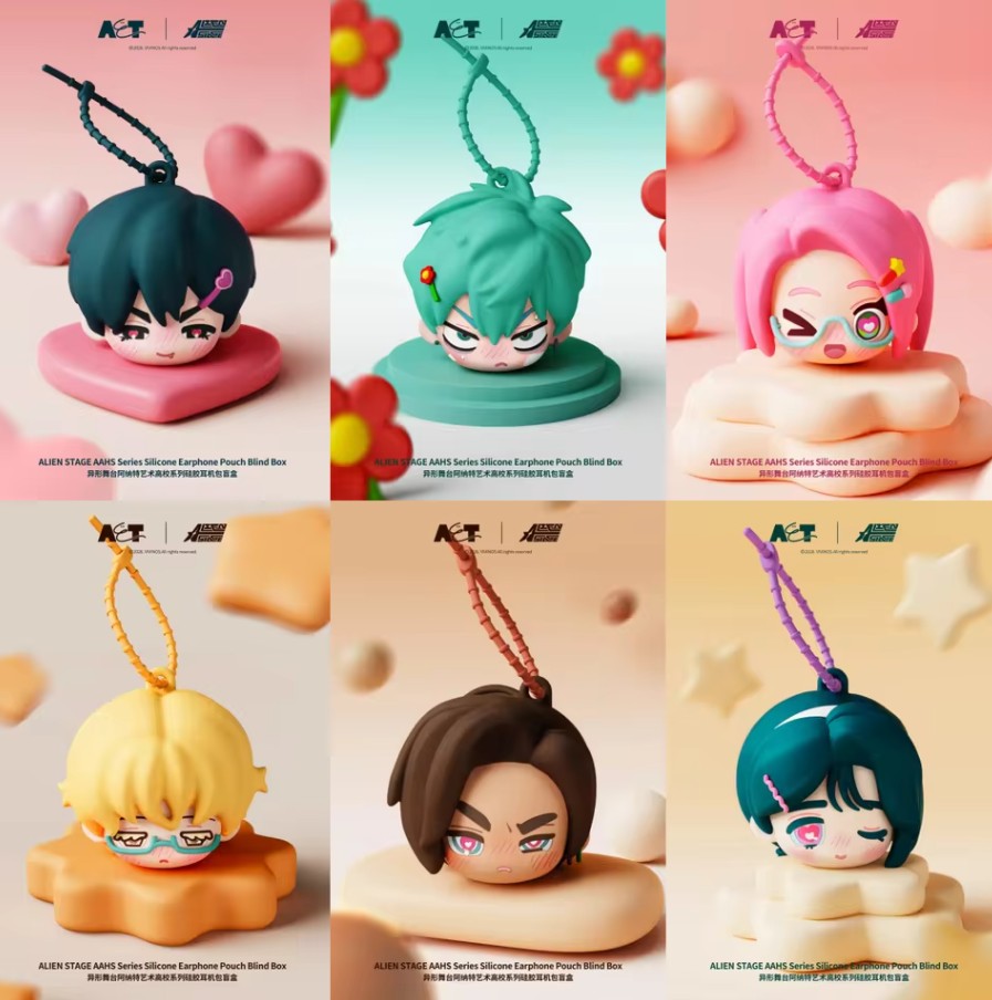 Alien Stage Silicone Earphone Pouch Figure -  Random Blind Box