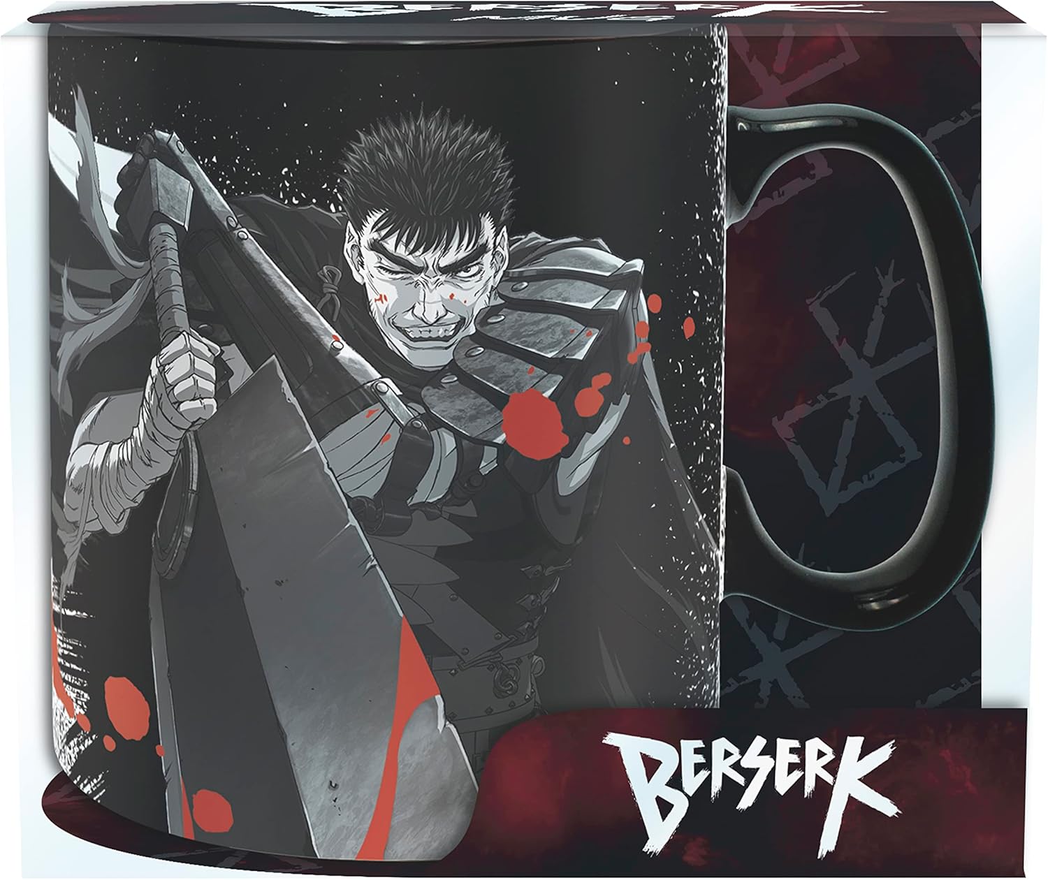 Berserk Guts & Griffith Anime Mug - 16 oz