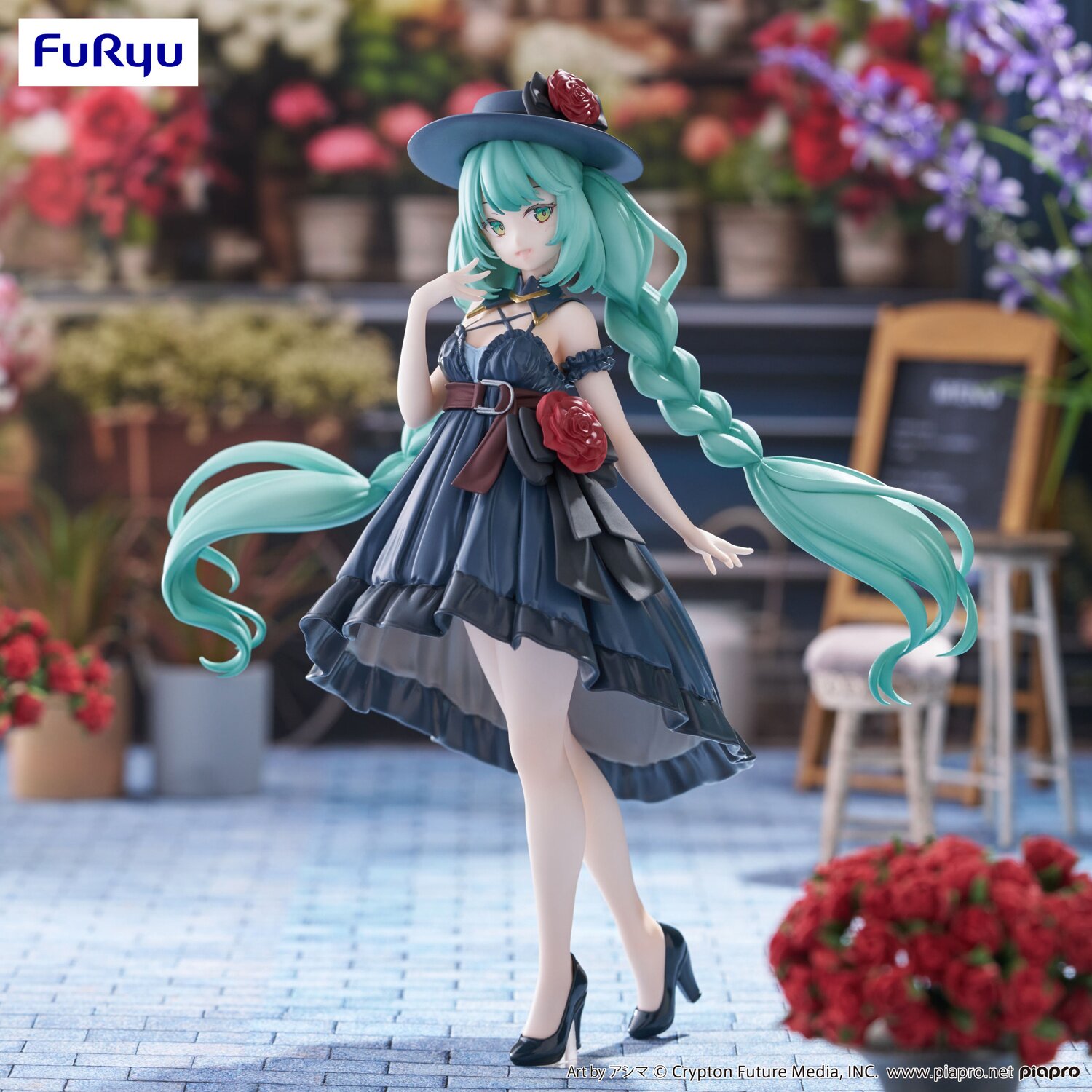 Hatsune Miku Figure, Trio Try-It, Outing Dress, Vocaloid, Furyu