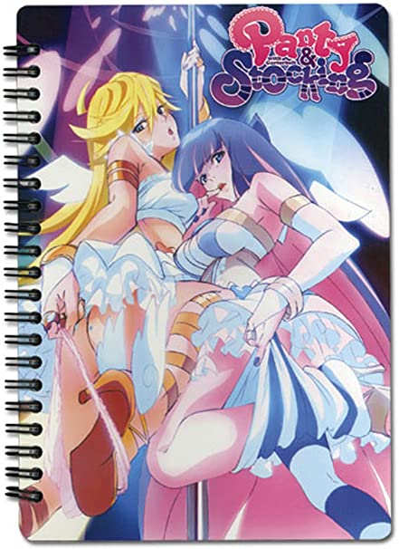 Panty & Stocking Spiral Anime Notebook
