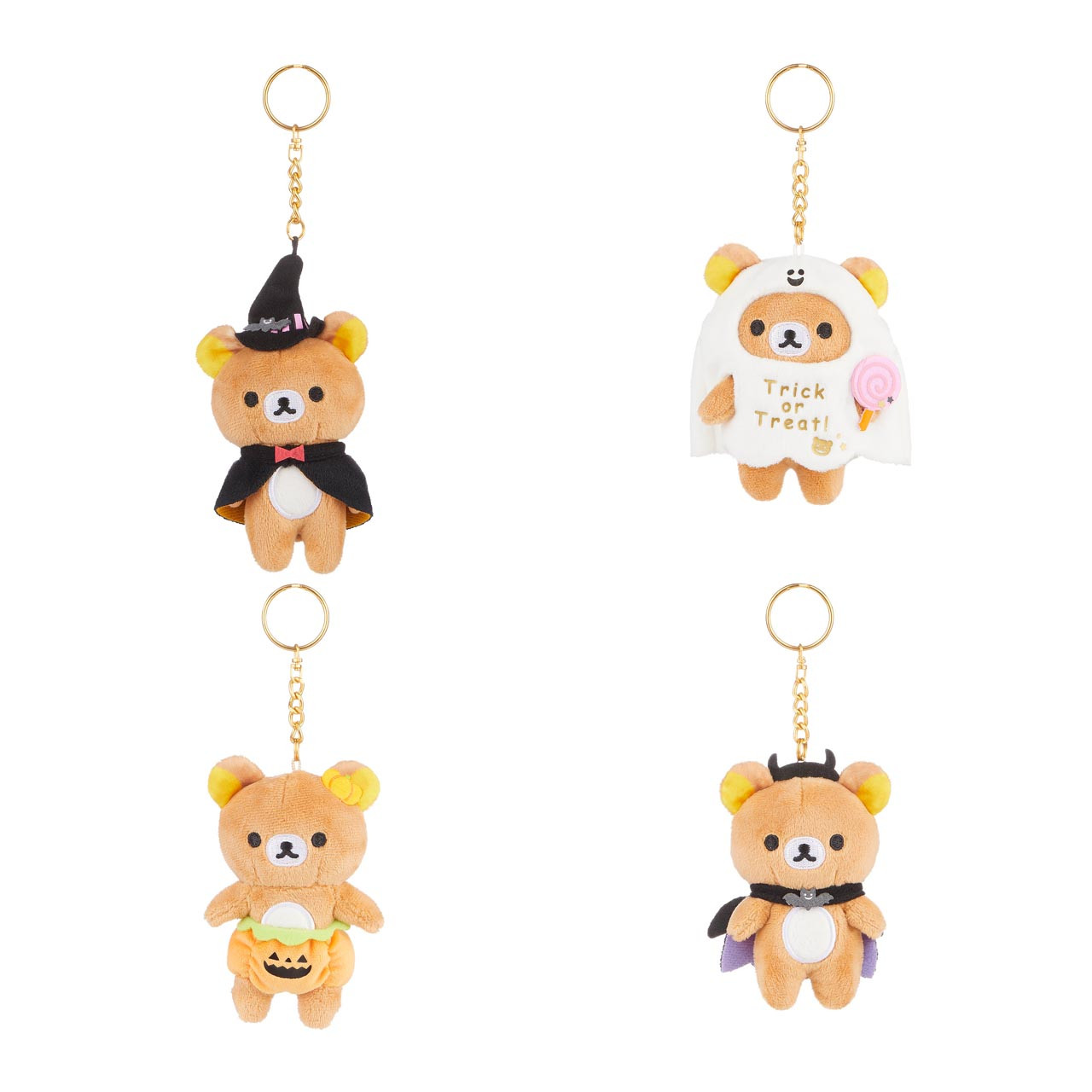 San-x Rilakkuma Halloween Series Keychain Random Blind Box