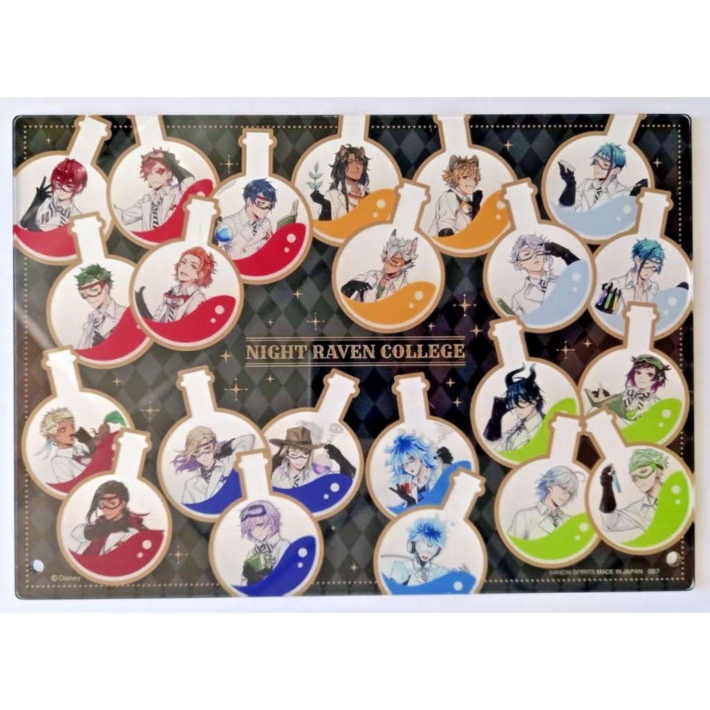 Twisted Wonderland Night Raven College Ichiban Kuji Last Prize Acrylic Stand Board