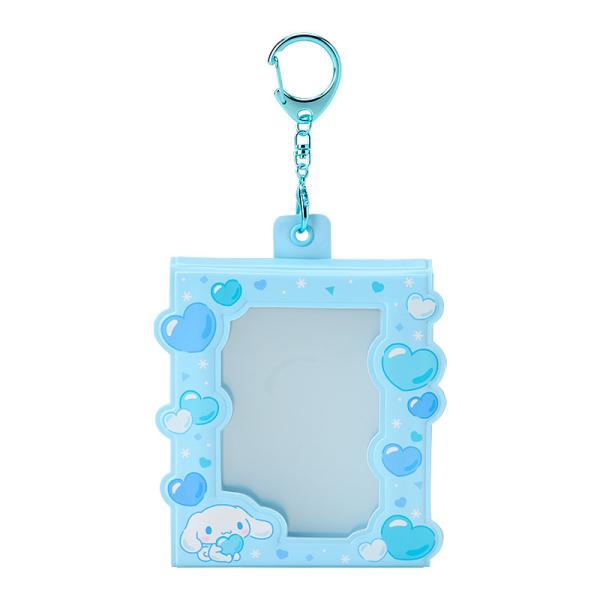 Cinnamoroll ID Case, Photo Holder, Keychain, Blue, Sanrio