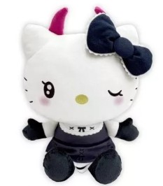 Hello Kitty Plush Doll, Neo Gothic Devils, Sanrio, 10 Inches, Eikoh